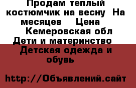 Продам теплый костюмчик на весну. На 3-6 месяцев. › Цена ­ 1 500 - Кемеровская обл. Дети и материнство » Детская одежда и обувь   